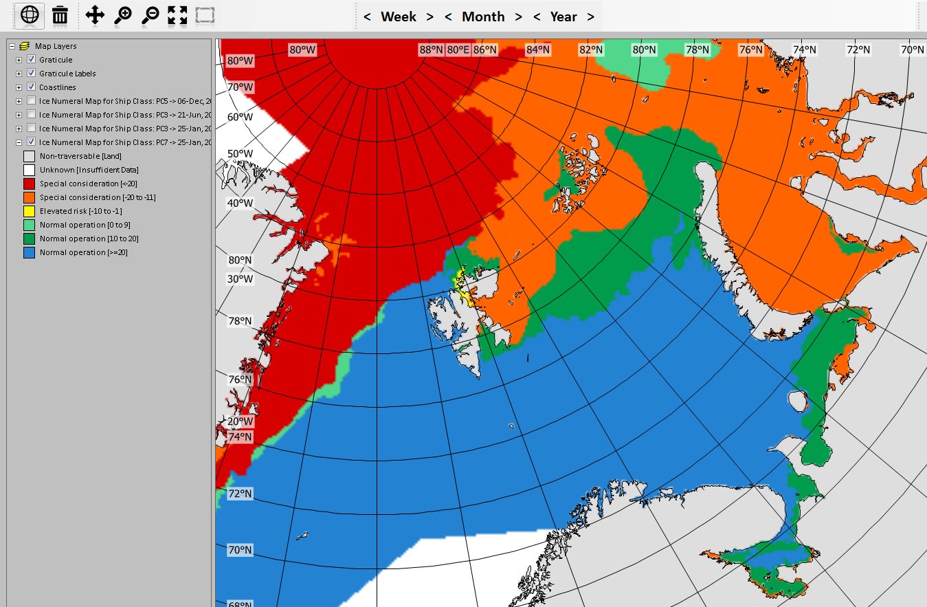 Polar Class 7 access zones