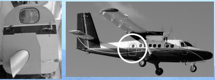 Twin Otter deployment door